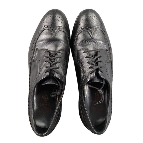 Hy Test Shoes Mens 8.5 Oxford Derby Wingtip Brogue Safety Work Leather Classic main image 7